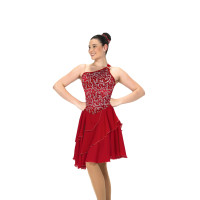 Jerry's Dress 577 Red Rhumba Dance