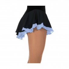 JERRY'S Skirt Georgette Blk/Iris
